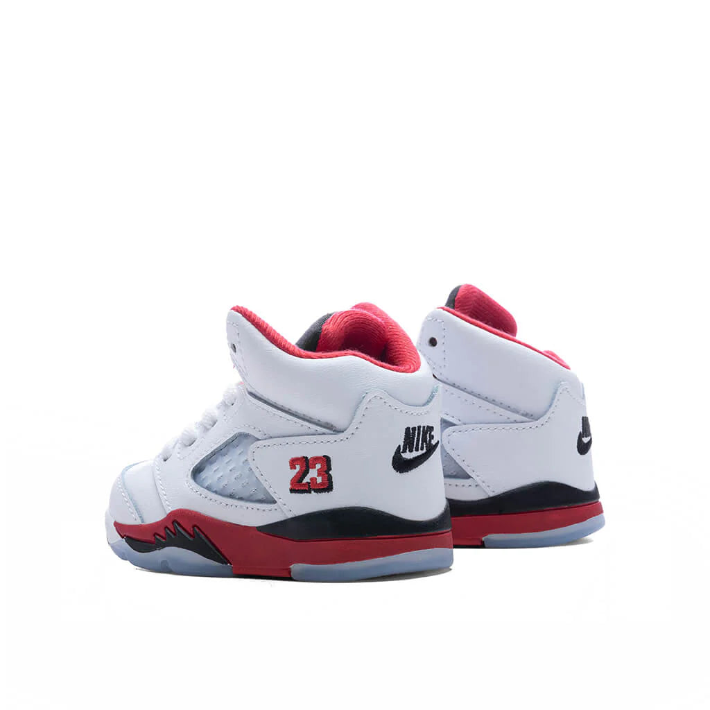 Air Jordan 5 Retro OG Fire Red Black Tongue TD White Fire Red Black