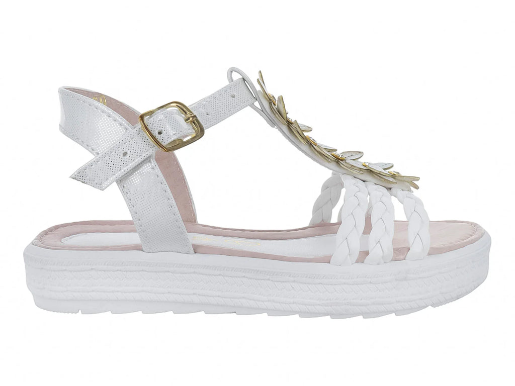 Sandalias Viris Candy Blanco para Niña