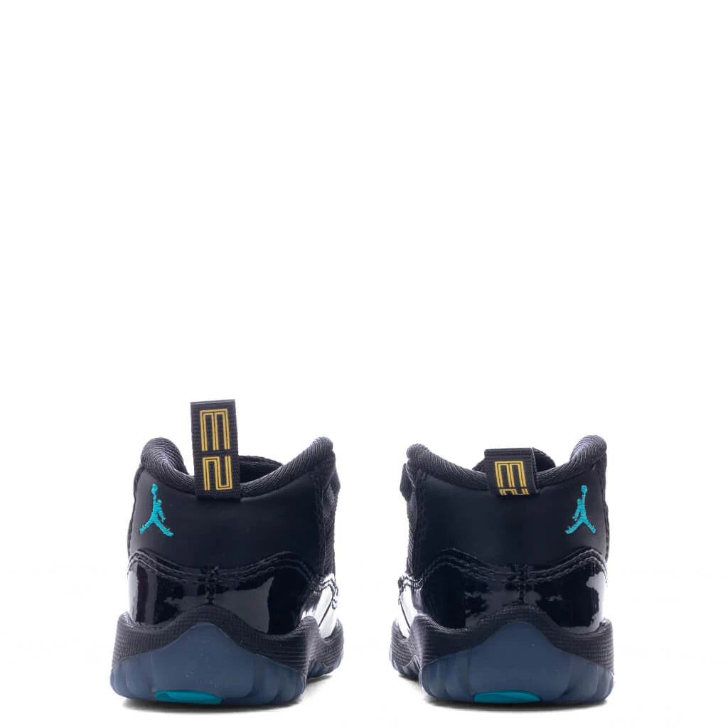 Air Jordan 11 Retro Gamma TD Black Gamma Blue Varsity Maize