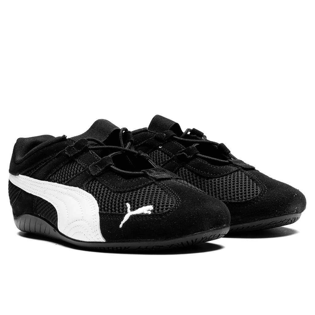 Womens Speedcat Go Black White