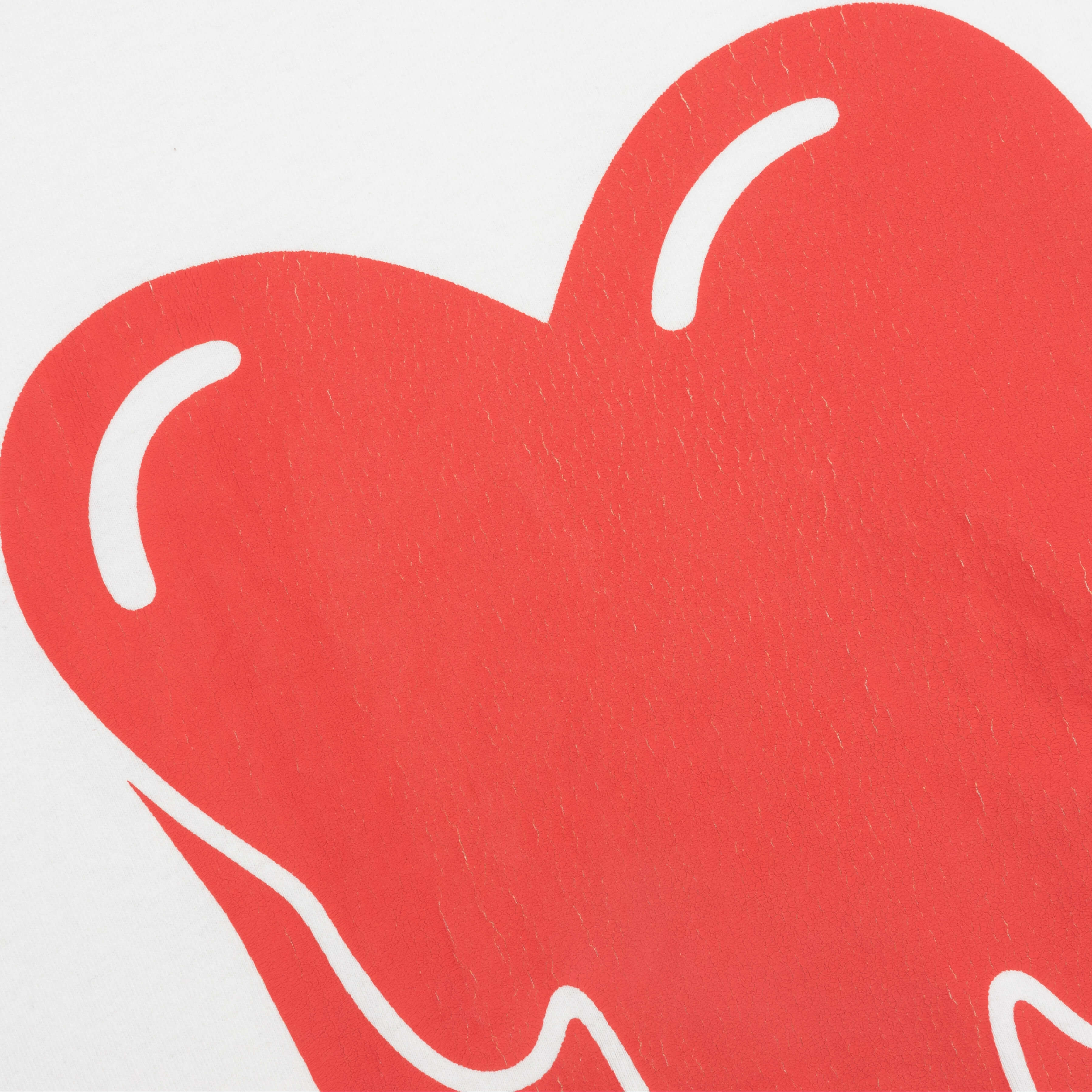 Heart Logo Tee White