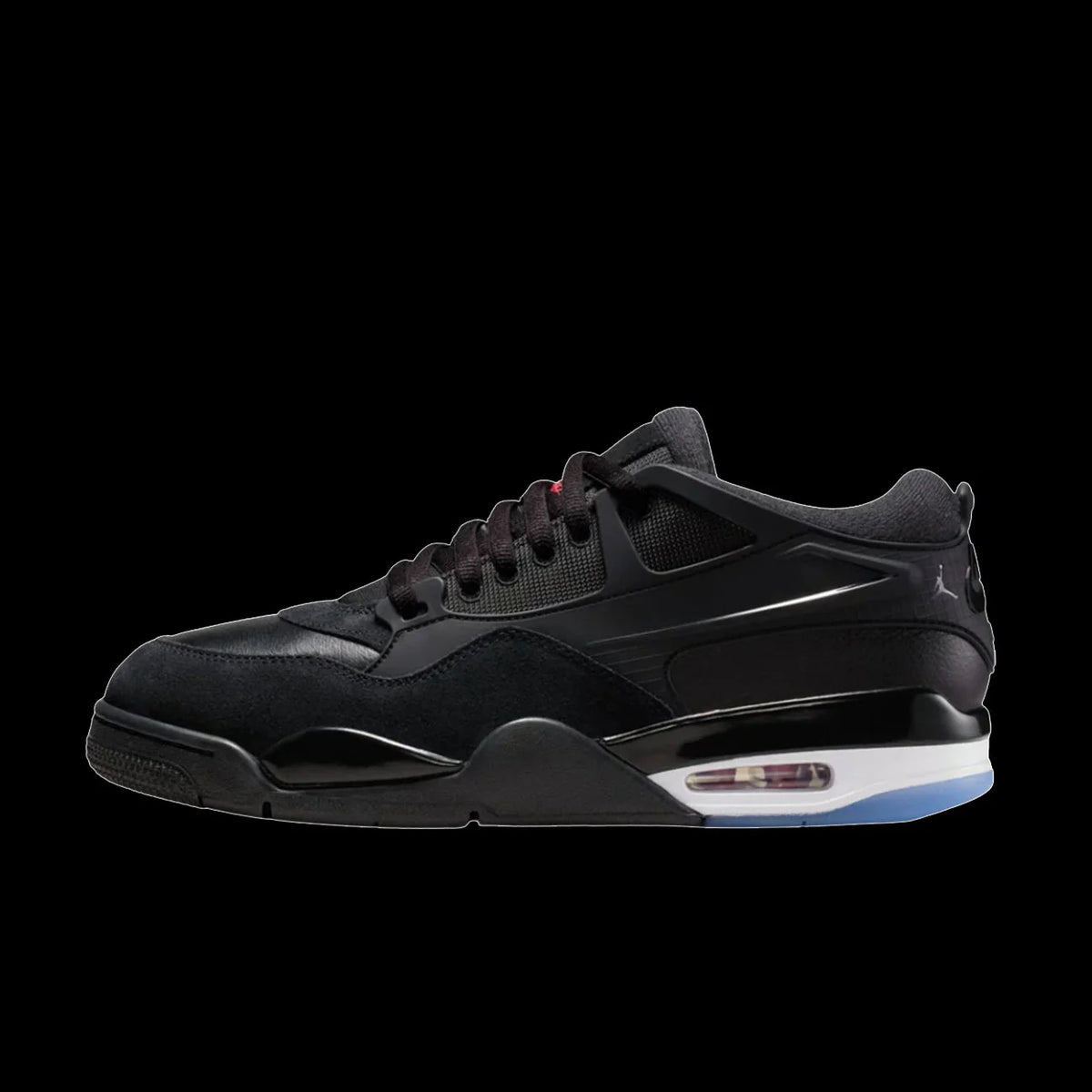 Air Jordan 4 RM Black Black White Varsity Red