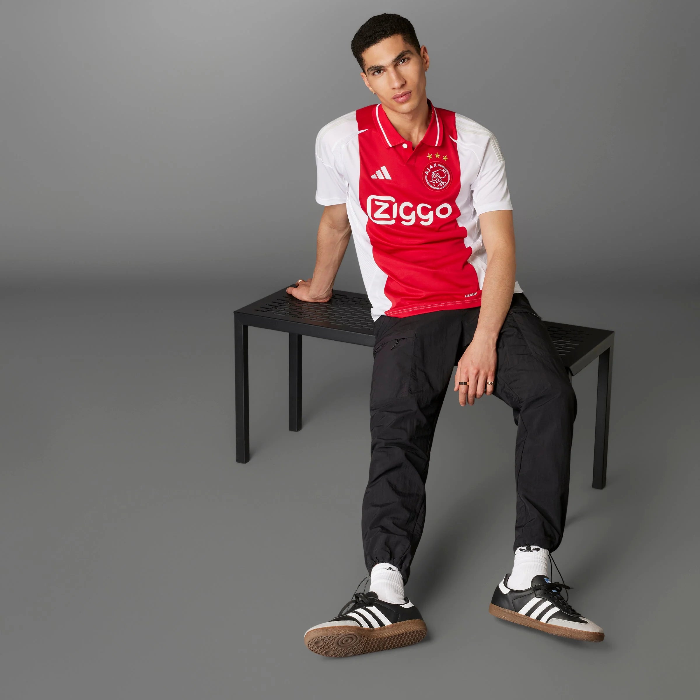 adidas Mens Ajax Amsterdam Home Jersey 24 25