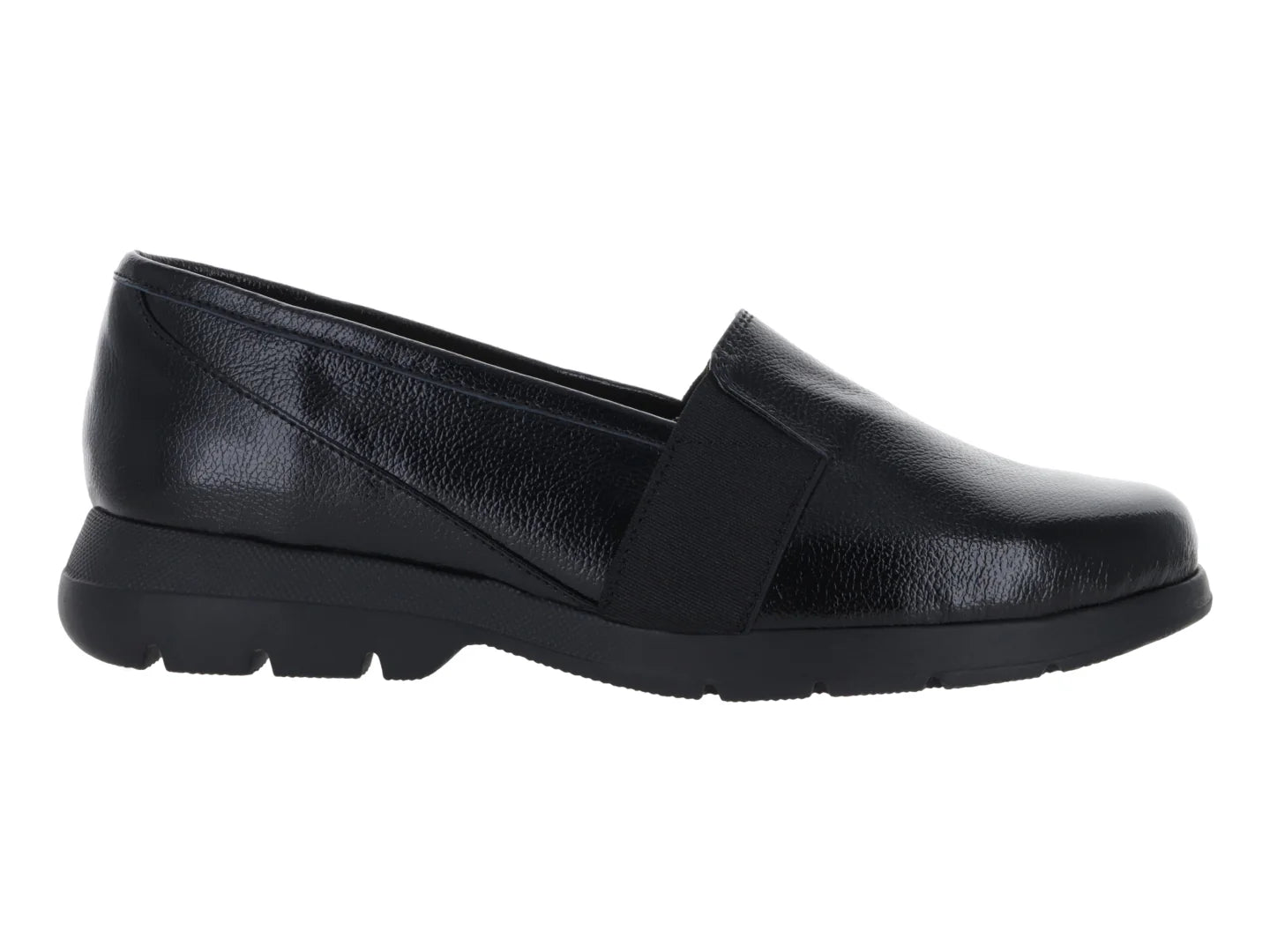 Zapato Plano Capricho Negro para Mujer