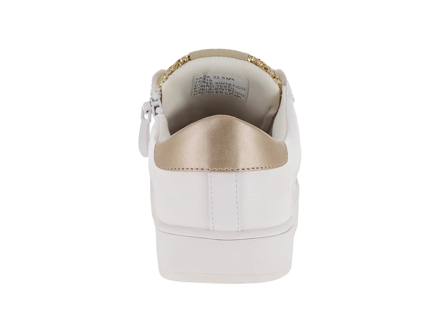 Tenis XTI Oro y Blanco para Niña
