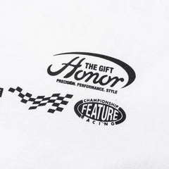 Feature x Honor The Gift Fastest Rides L S Tee White