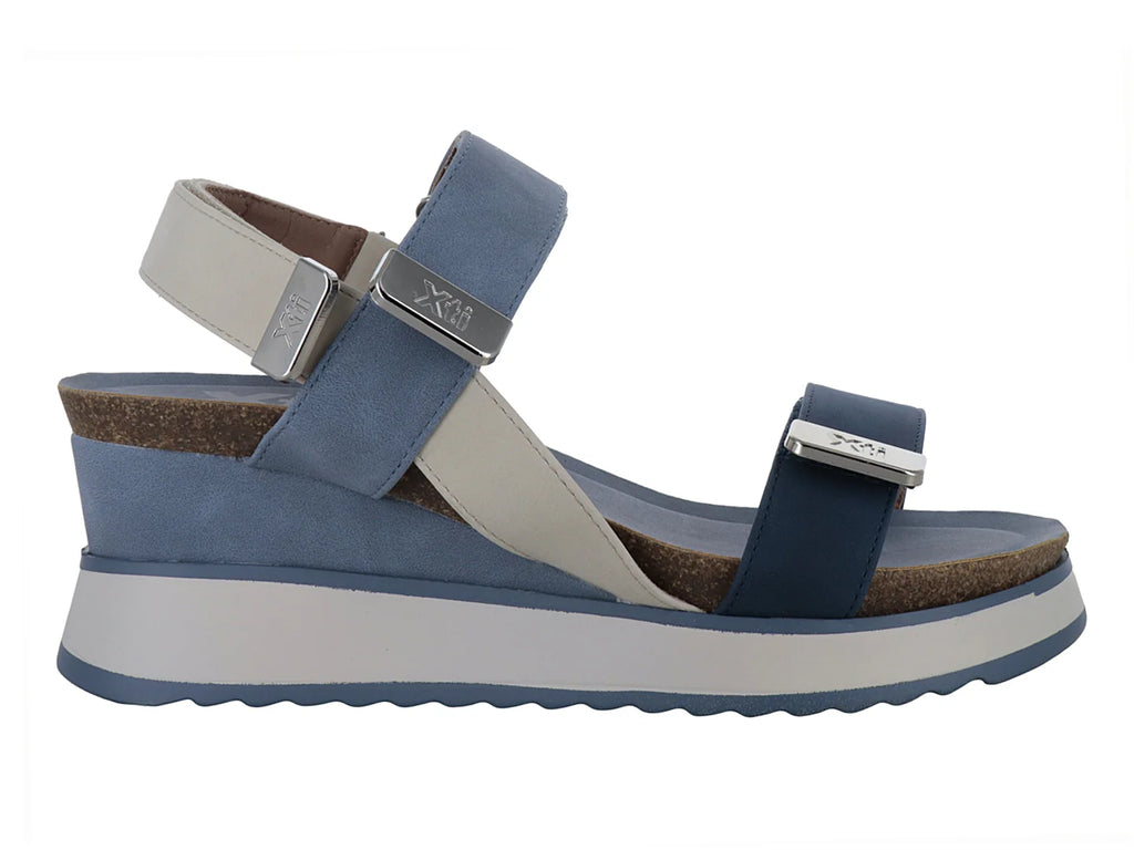 Sandalias XTI Color Azul Jeans para Mujer
