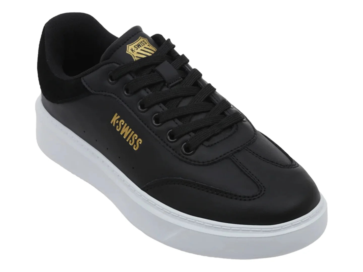 Tenis K Swiss Aldina Negro Blanco para Mujer
