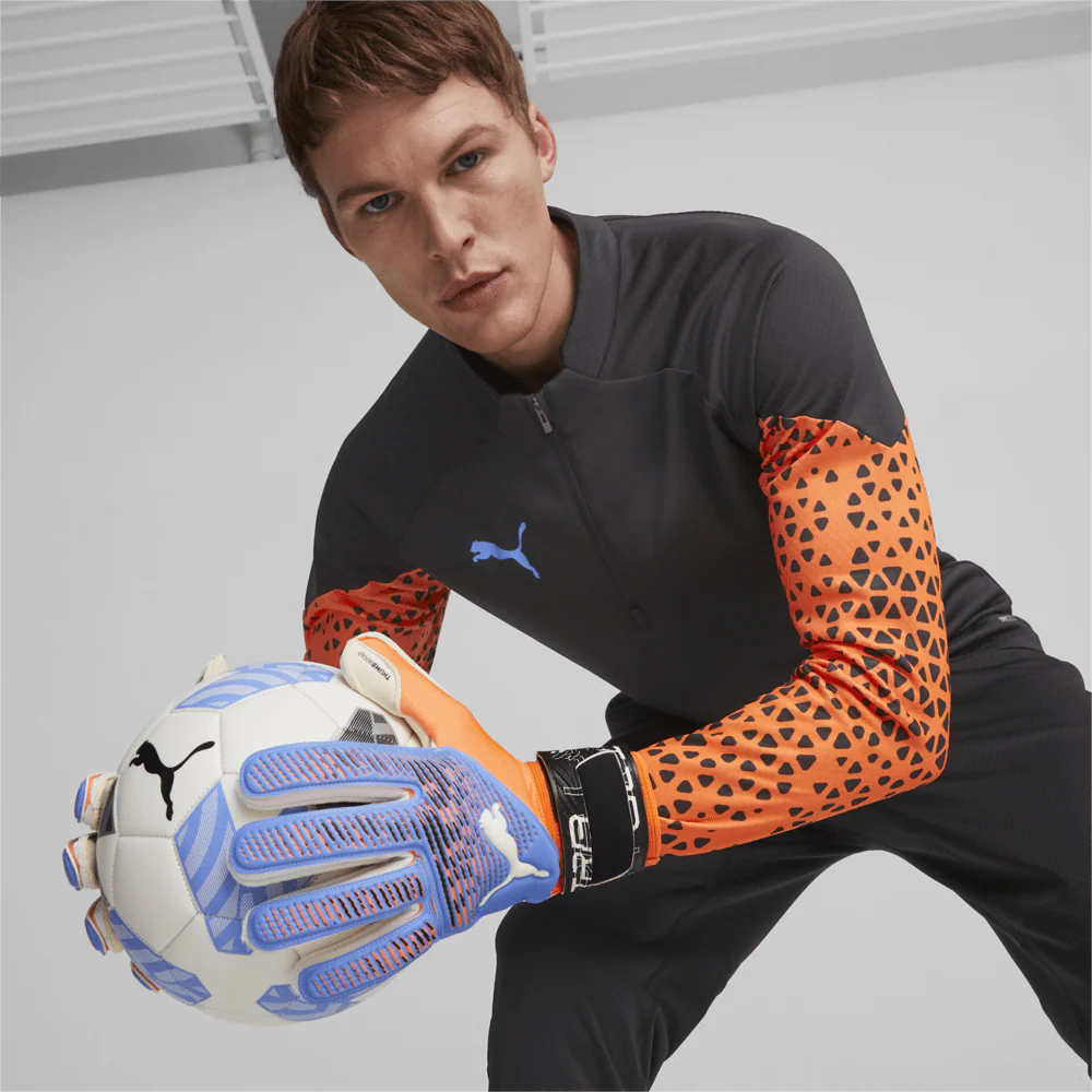 PUMA Ultra Grip 2 RC Goalkeeper Gloves Orange Blue