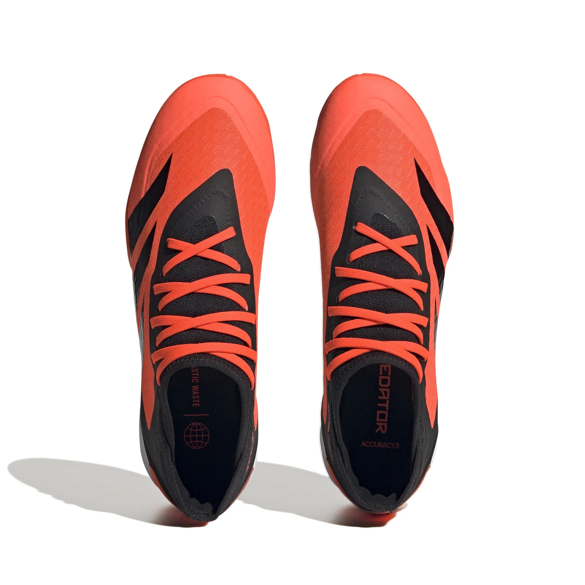 adidas Predator Accuracy3 IN Indoor Soccer Shoes Solar Orange Black