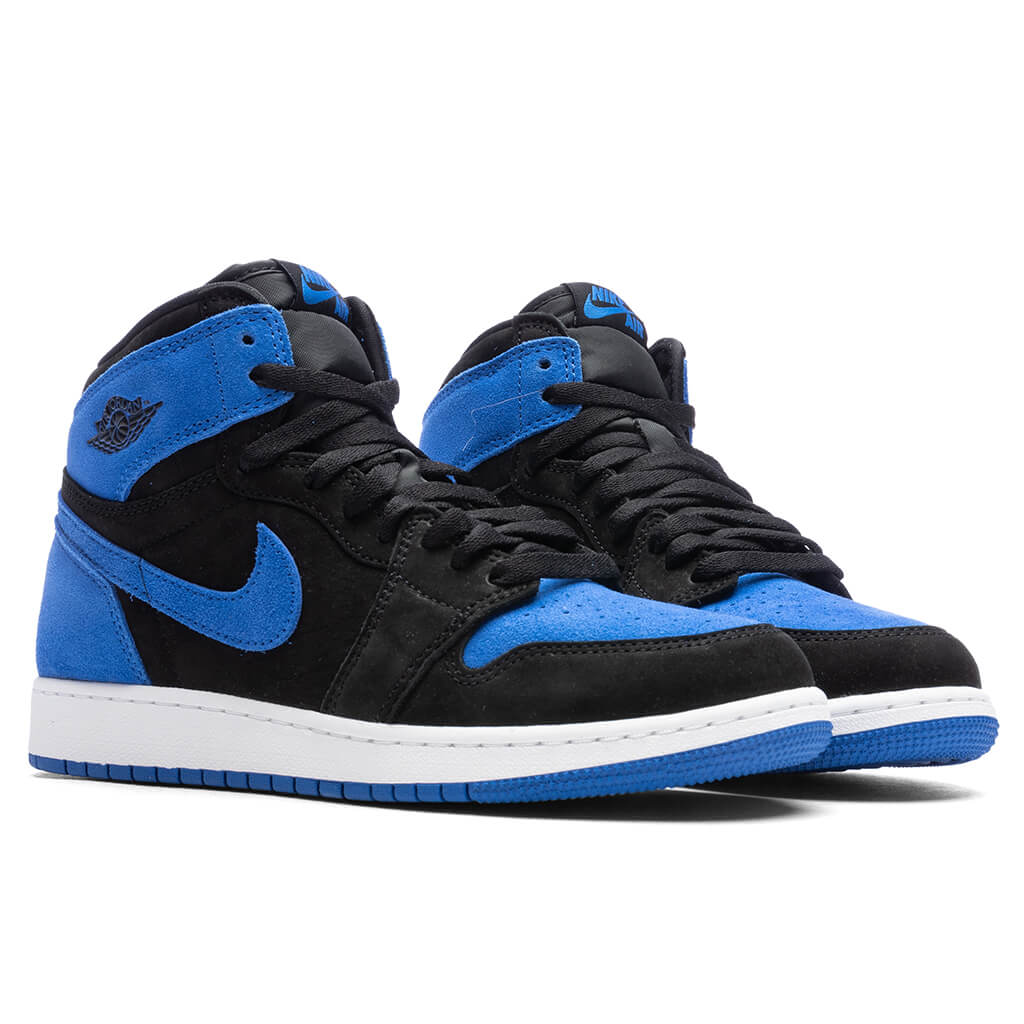 Air Jordan 1 Retro High OG GS Royal Reimagined Black Royal Blue White