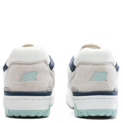 550 White Mint Navy