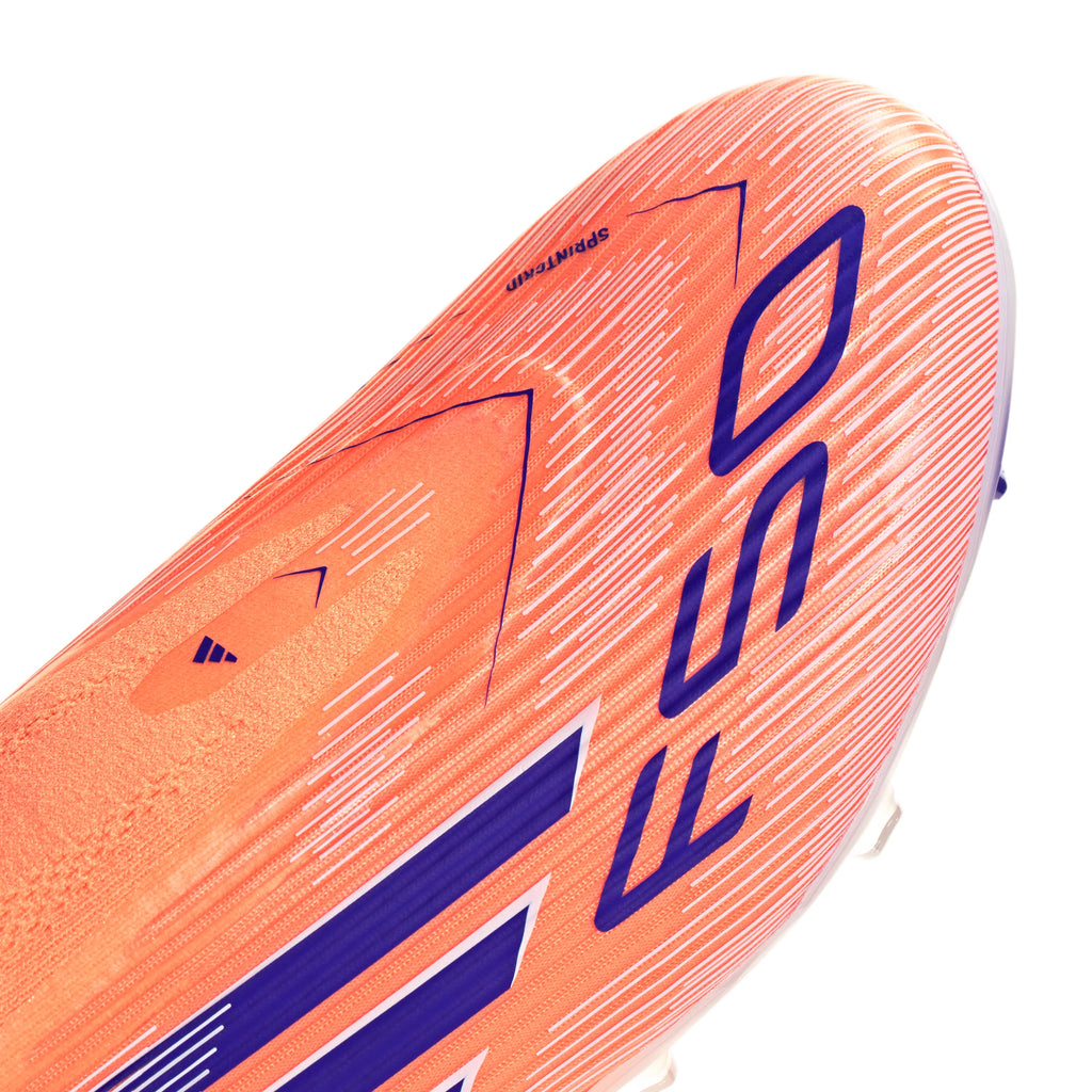 adidas F50 League Laceless FG MG Mens Soccer Cleats Orange Blue White