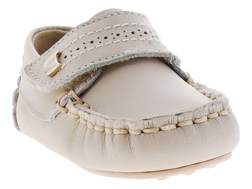 Zapatos Mocasín Miniburbujas Color Hueso para Niño