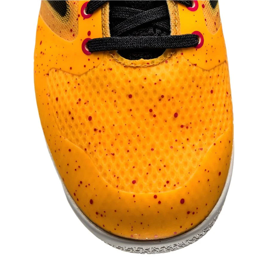 adidas X 151 Court Indoor Soccer Shoes Solar Gold Black Shock Pink