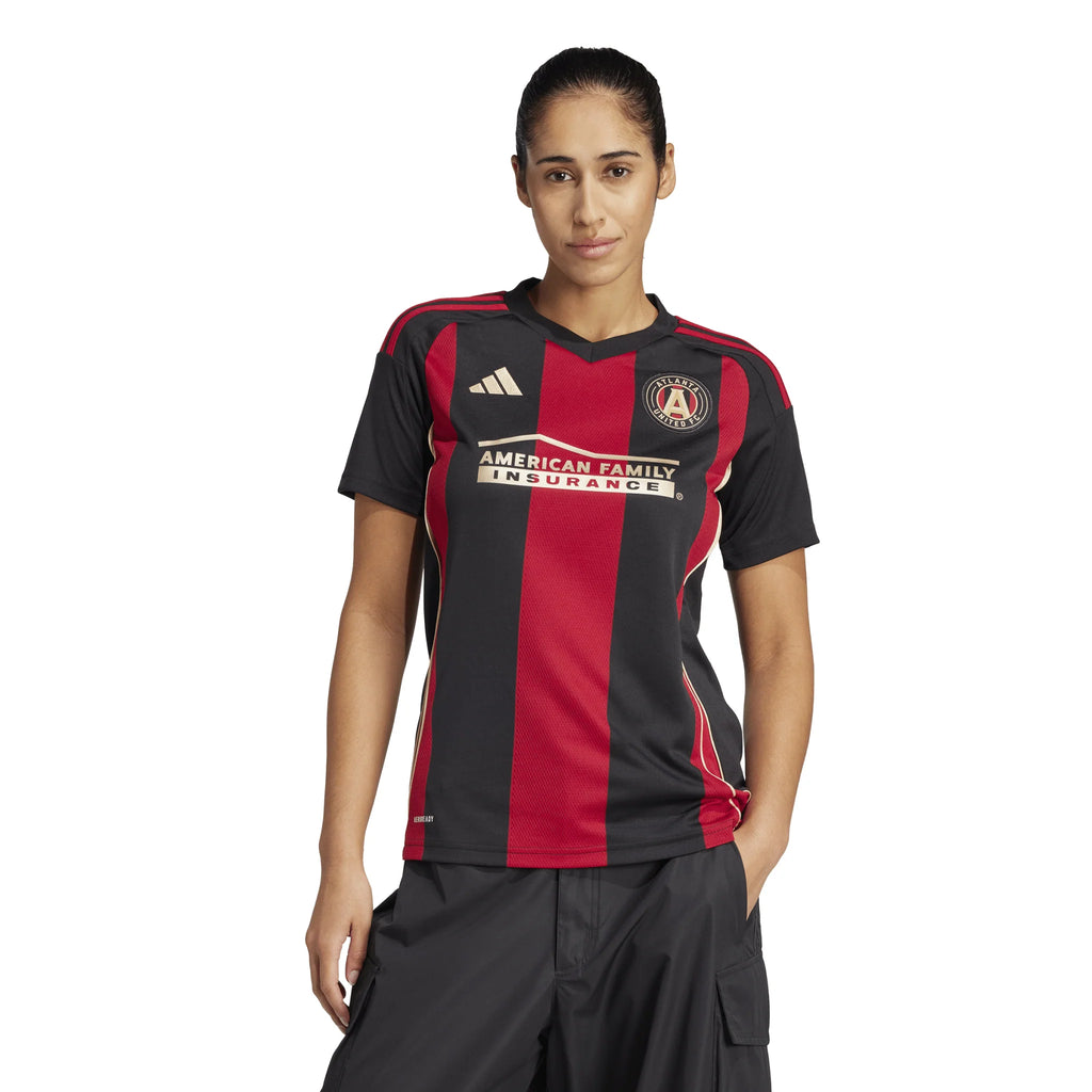 adidas Womens Atlanta United Home Jersey 25 Black