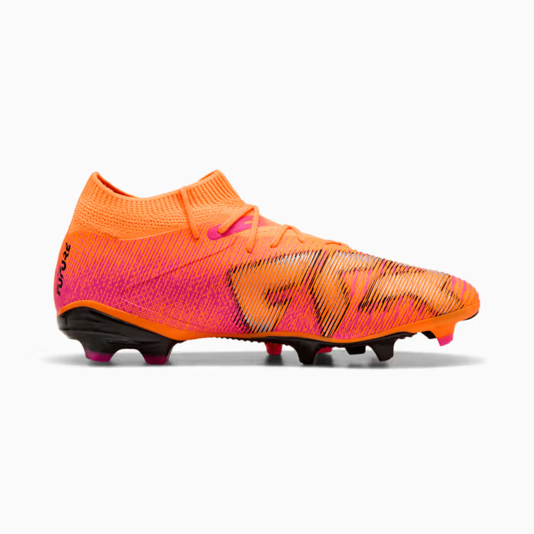 PUMA Future 8 Match FG AG Mens Soccer Cleats Orange Black