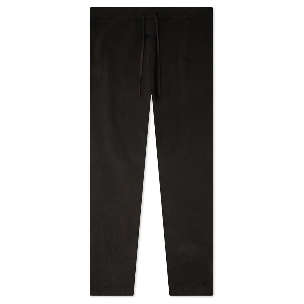 Womens Lounge Pant Off Black