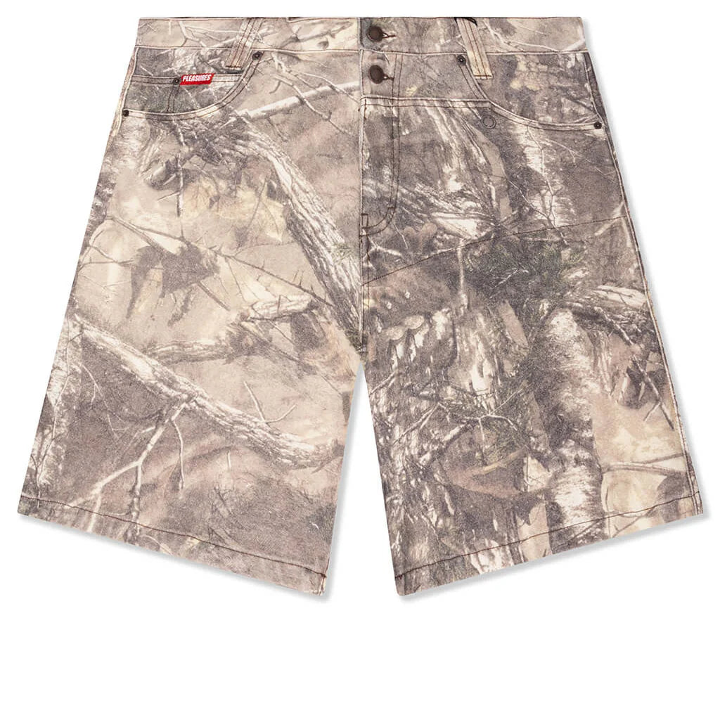 Hunt Canvas Jorts Sand Camo