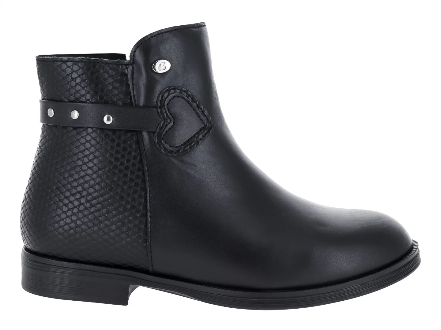 Botines Coqueta Negros para Niña