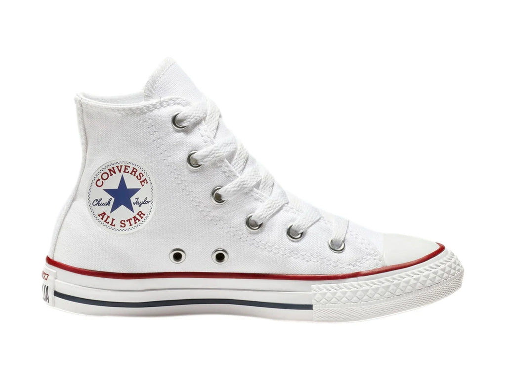Tenis Converse Basic Hi Blancos para Niño