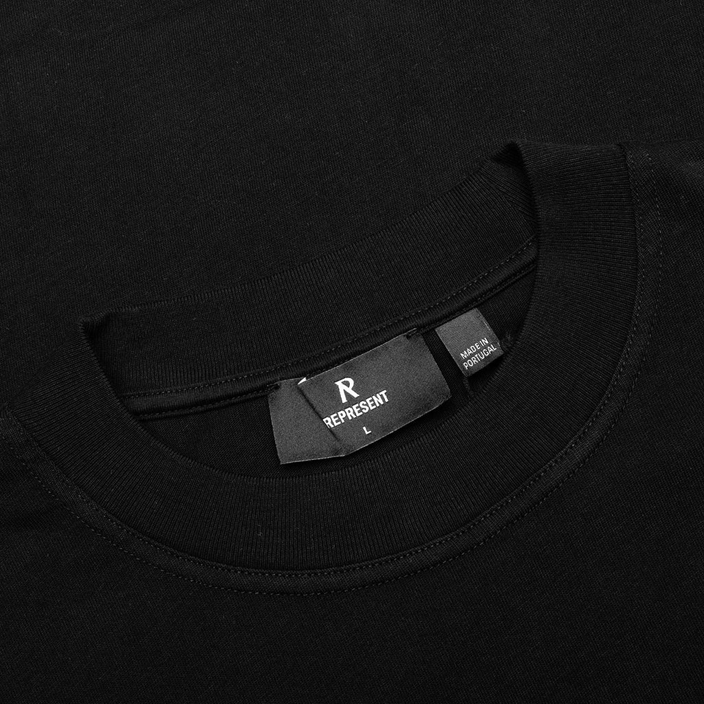 Owners Club Script T Shirt Black