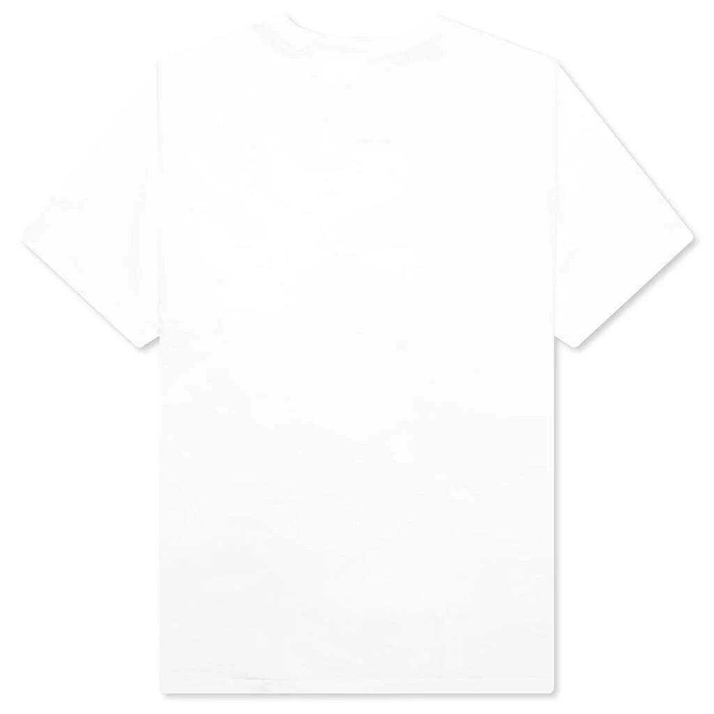 Color Camo College Tee White Purple