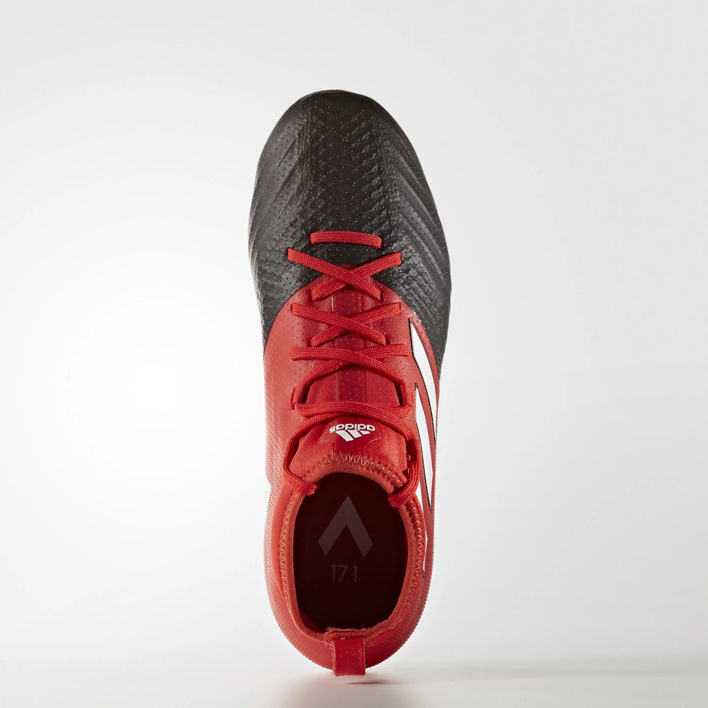 adidas ACE 171 FG Youth Firm Ground Soccer Cleats Red Black White
