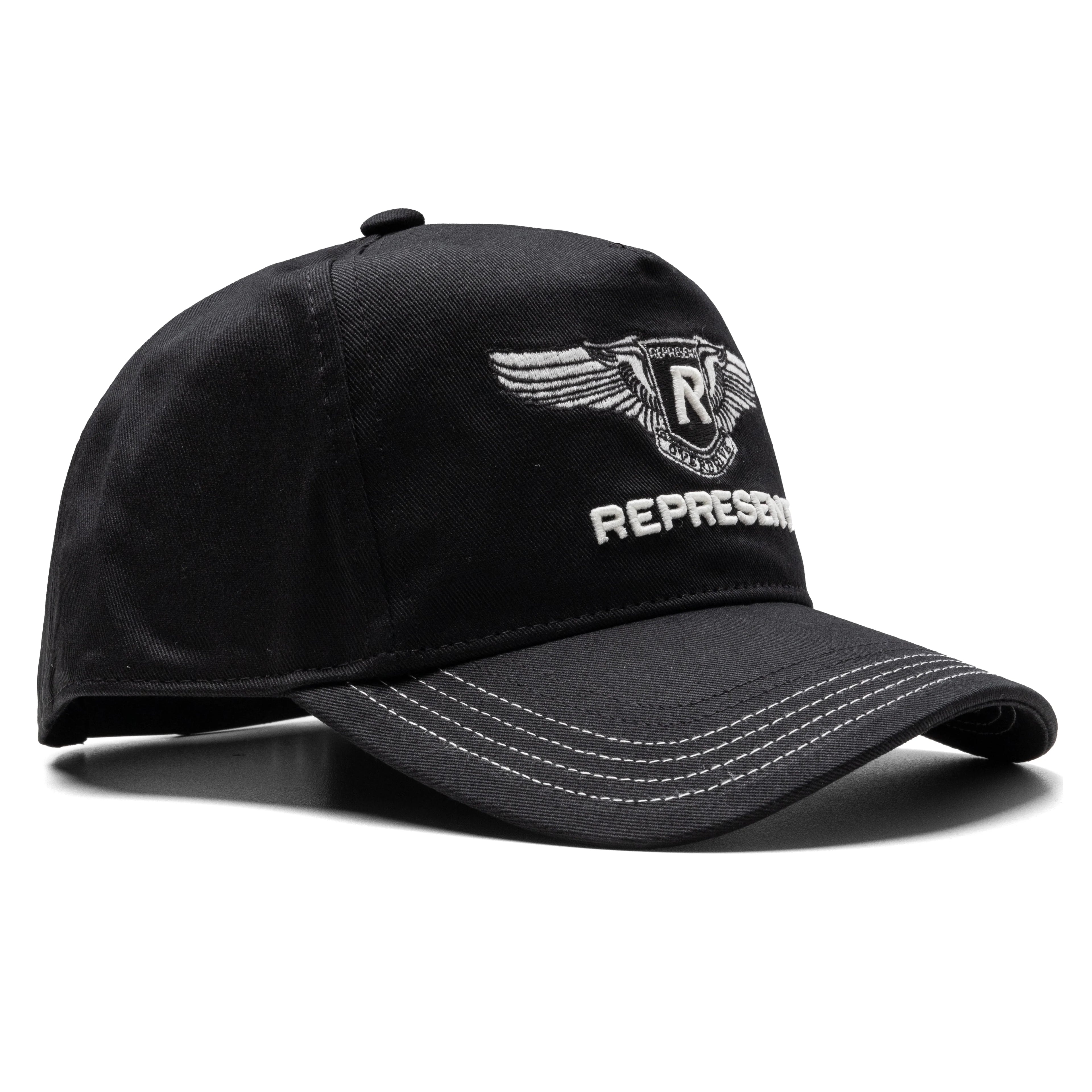 Overdrive Badge Cap Jet Black