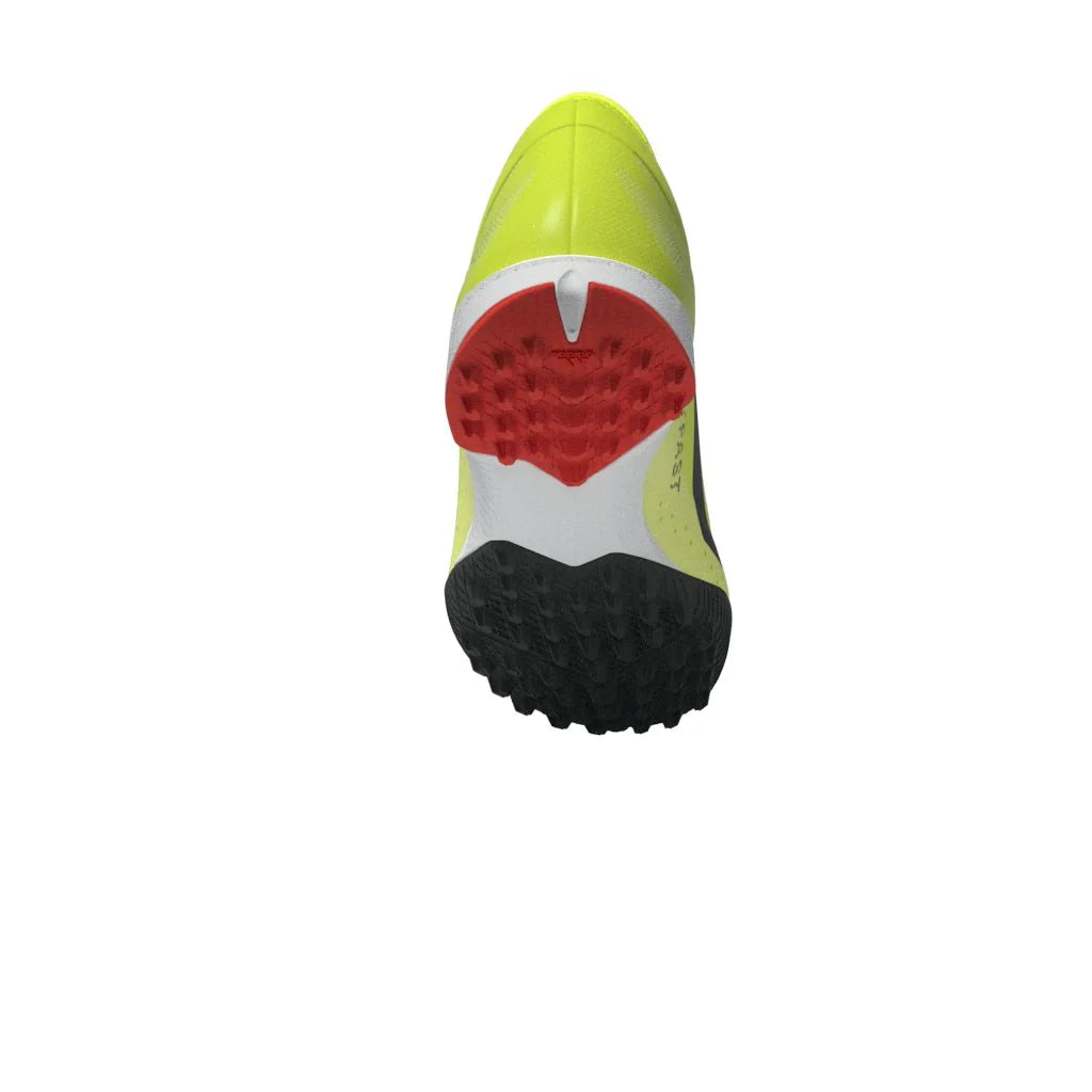 adidas X Crazyfast League Laceless TF Laceless Turf Boots Solar Yellow Black White