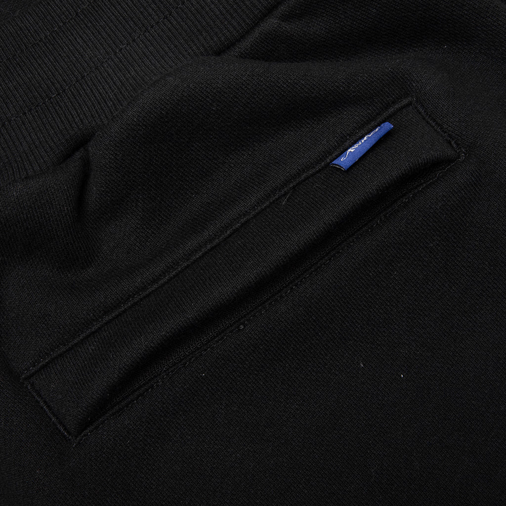 All City Open Hem Sweatpants Black