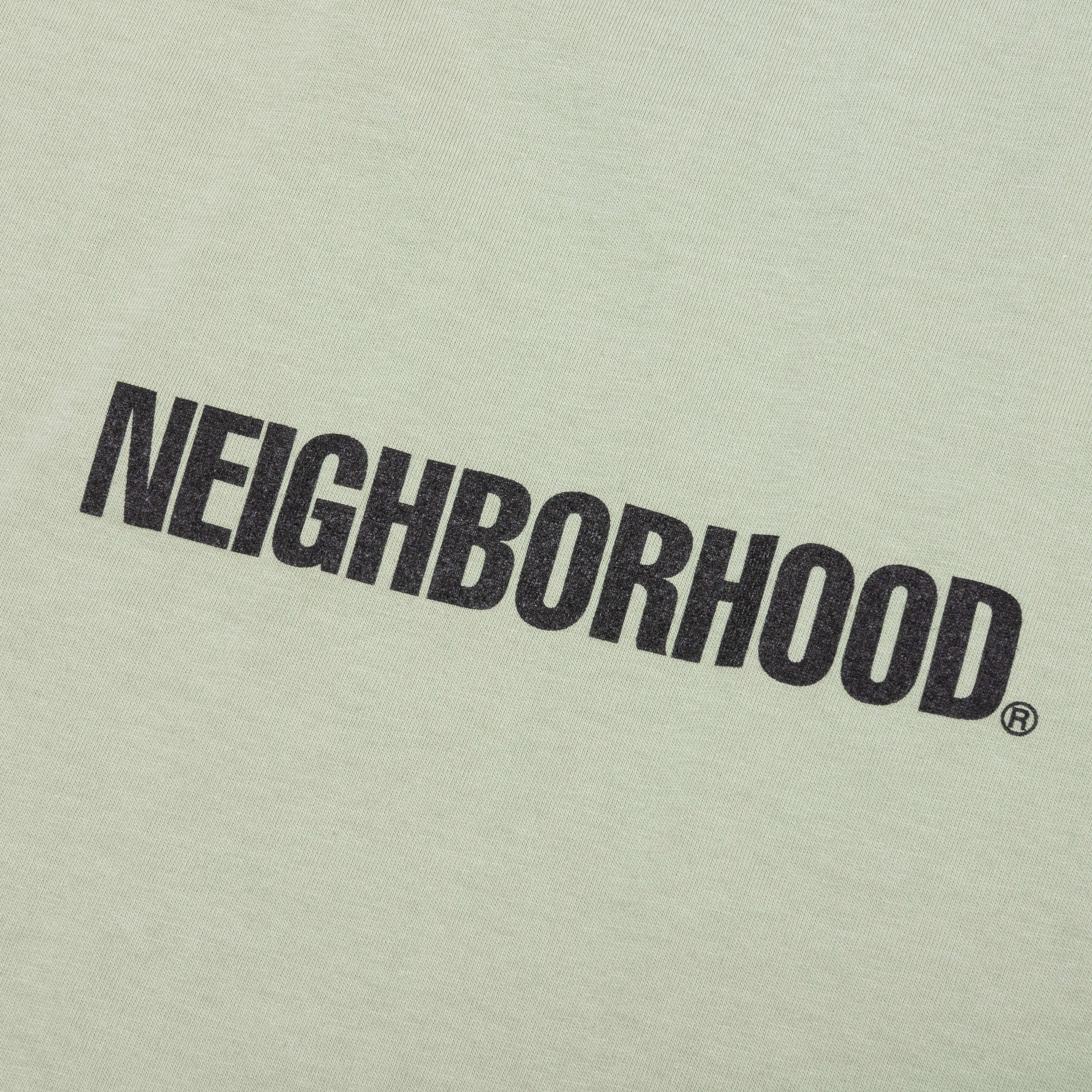 NH L S Tee 12 Sage Green