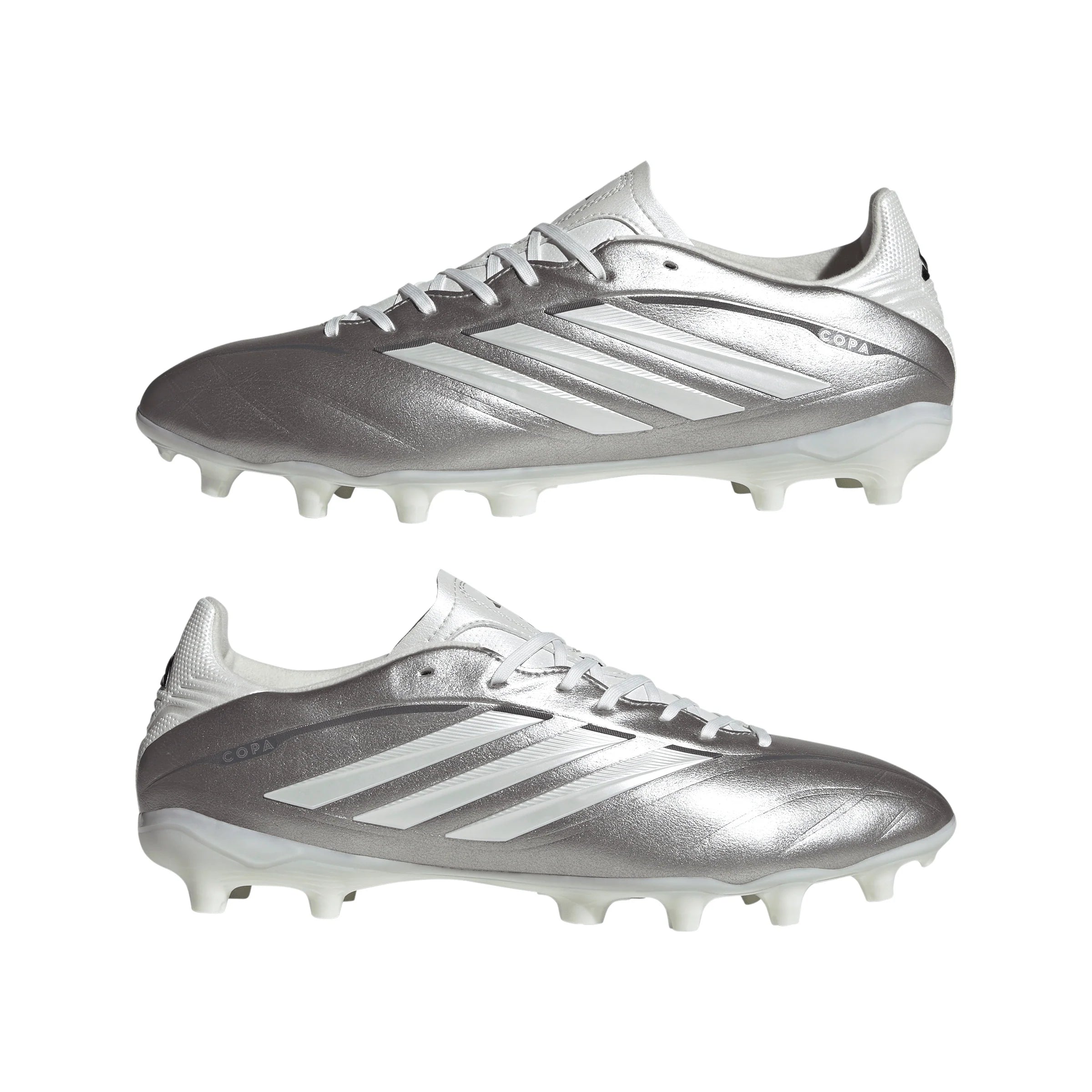 adidas Copa Pure IV League FG Firm Ground Mens Soccer Cleats Metal Silver