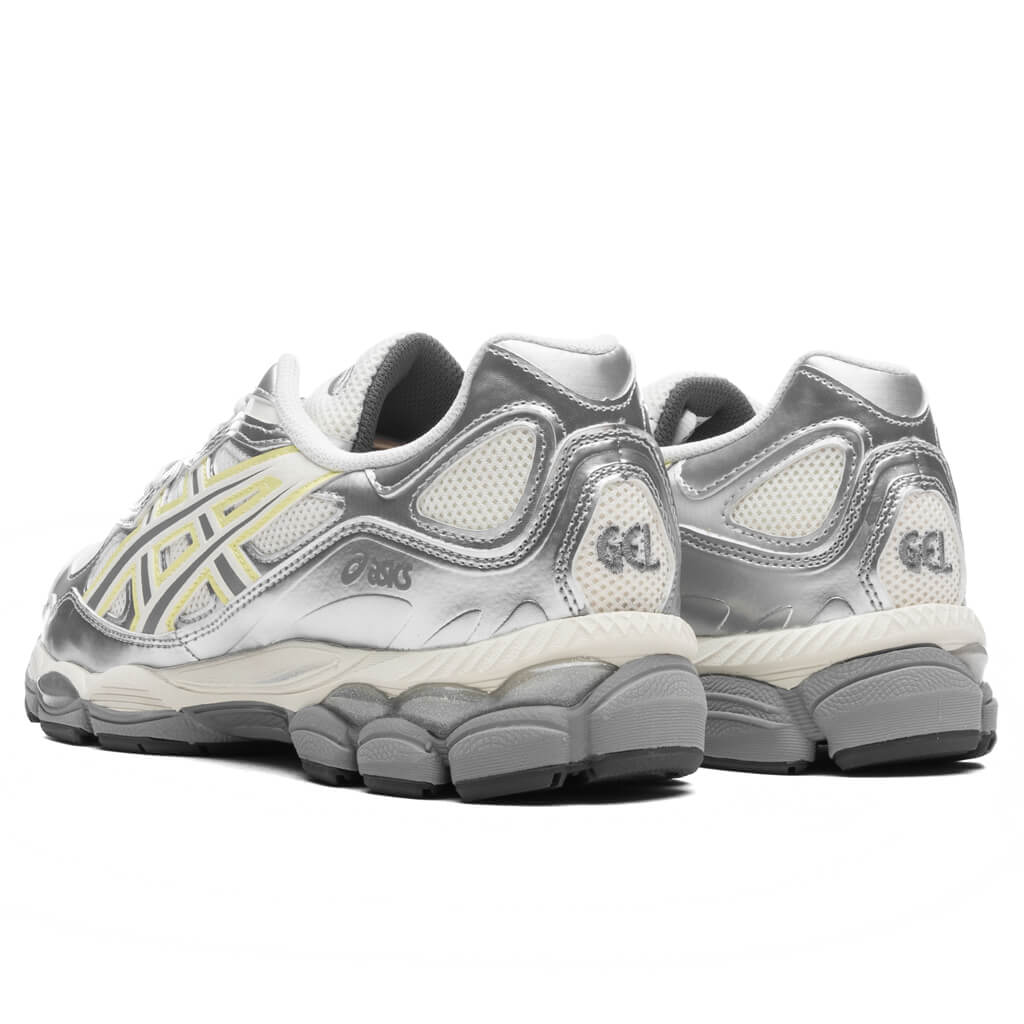 Womens Asics x EMMI Gel NYC White Huddle Yellow