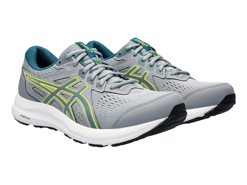 Tenis ASICS Gel Contend 8 Gris y Azul para Hombre