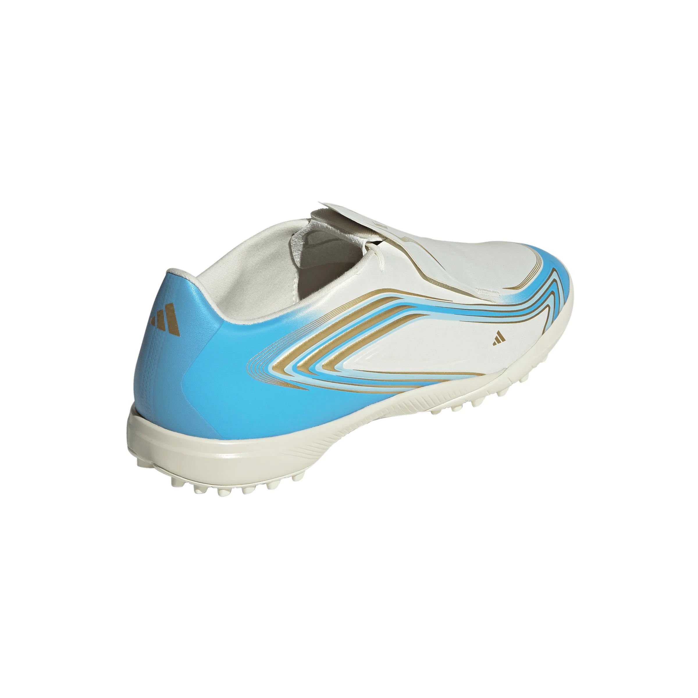 adidas F50 Messi League Turf Mens Soccer Cleats Ivory Blue