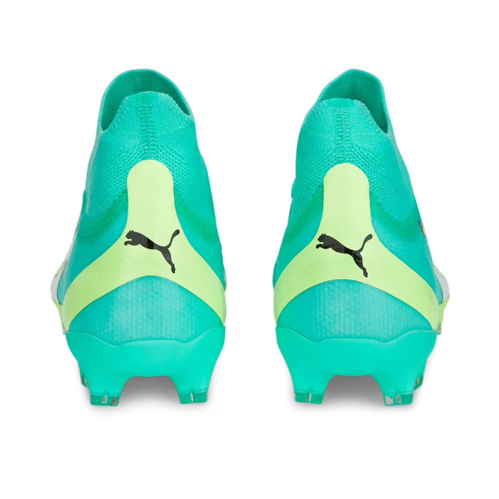PUMA Ultra Pro FG AG Firm Cleats Soccer Cleats Electric Peppermint White Fast Yellow