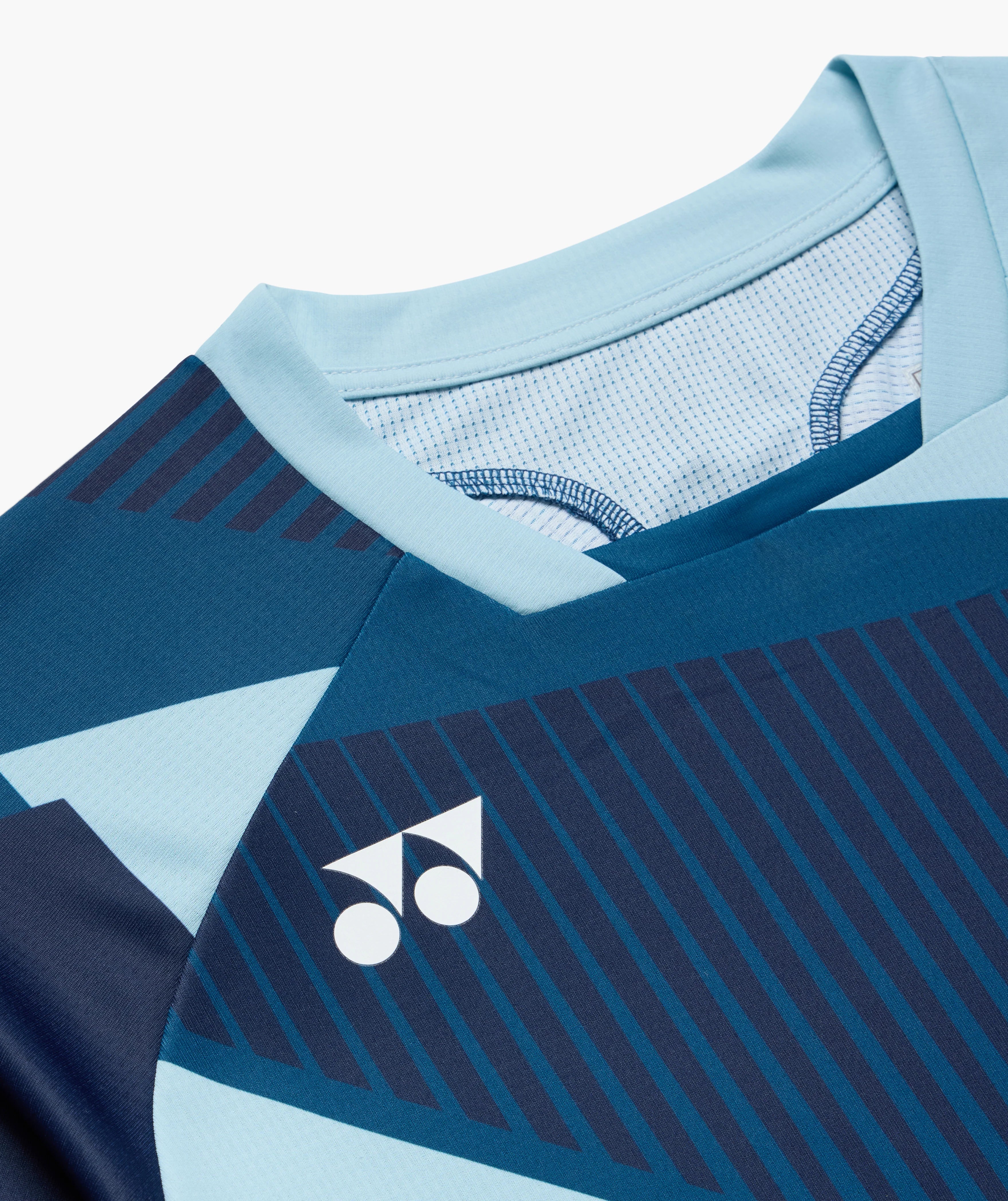 ALL ENGLAND GEO PATTERN CREW NECK SHIRT