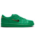 Womens Jordan 1 Low Method of Make Lucky Green Metallic Gold