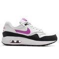 Air Max 1 BG GS White Fuchsia Dream Dark Obsidian