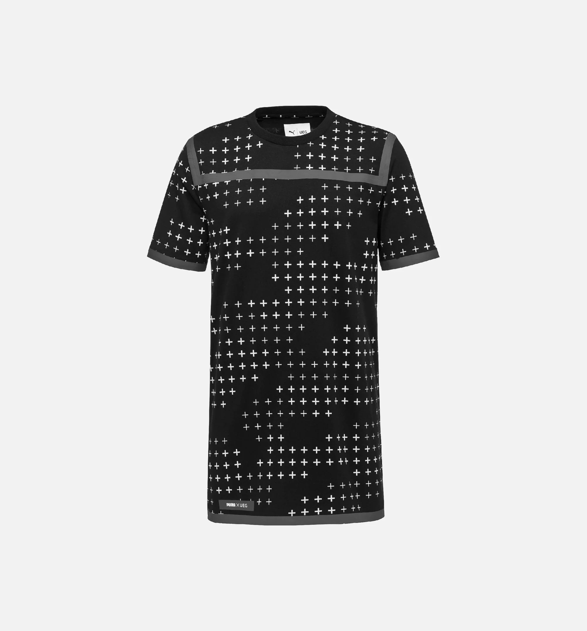 Puma X UEG Tee Mens Puma Black UEG Aop
