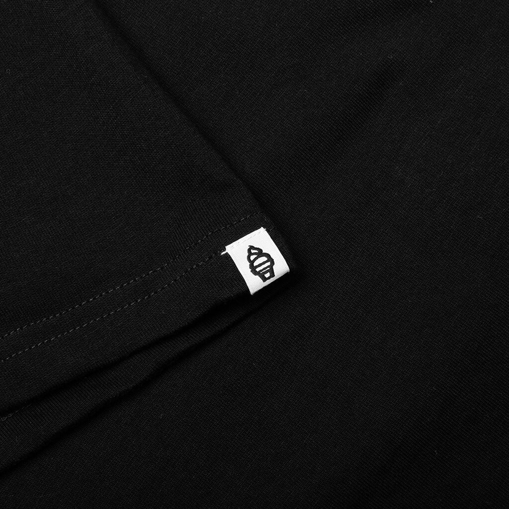 Quarters S S Tee Black