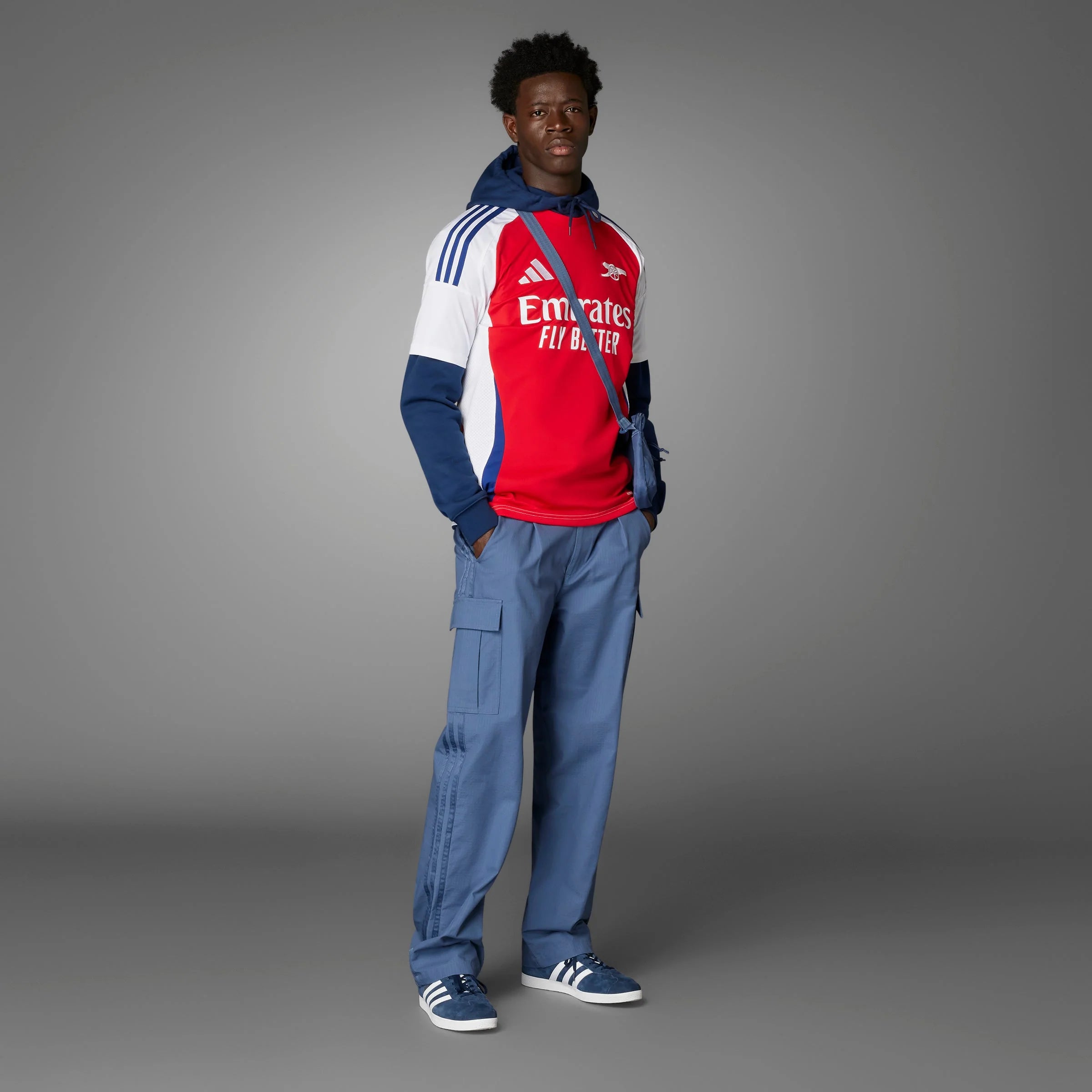 adidas Mens Arsenal FC Home Jersey 24 25