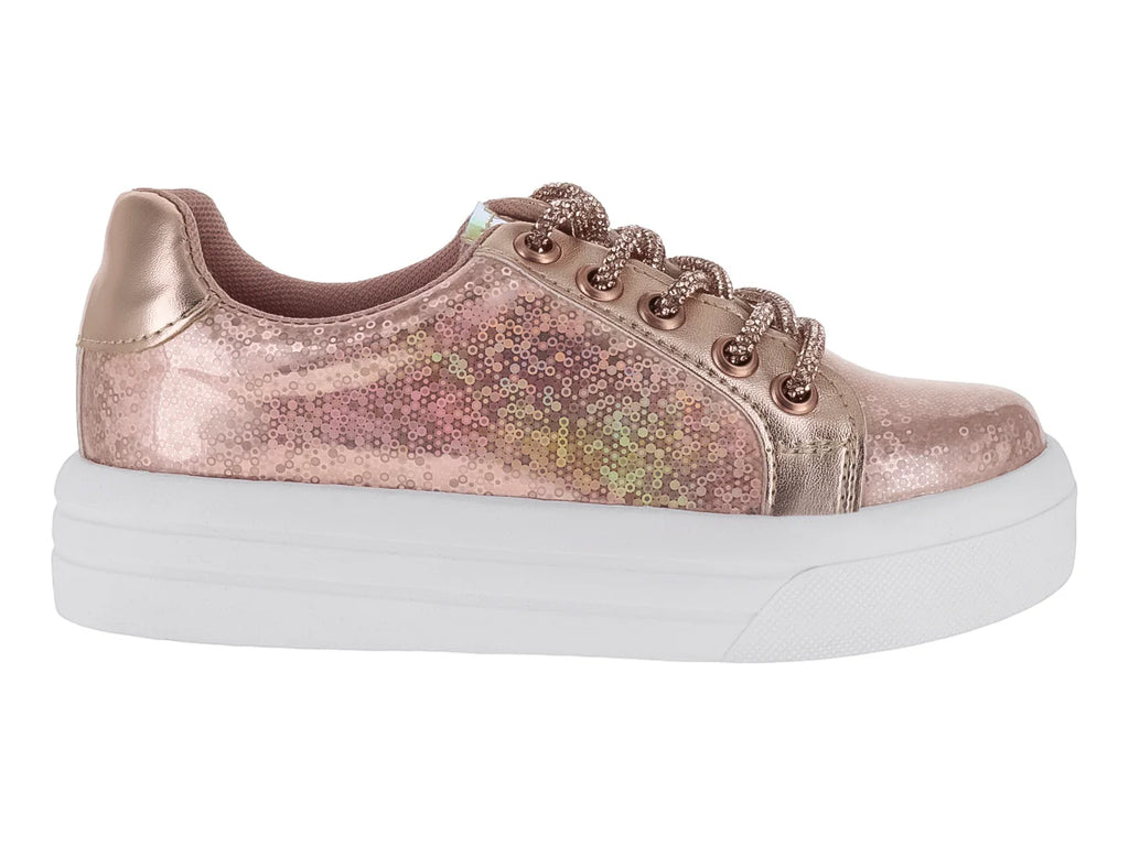 Tenis Divitas Oro Rosado para Niña