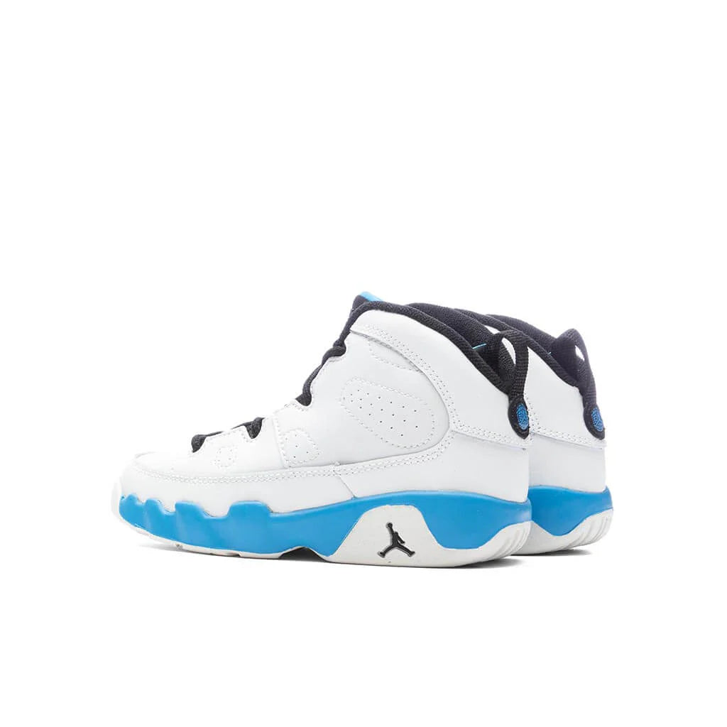 Air Jordan 9 Retro Powder Blue PS Summit White Black Dark Powder Blue