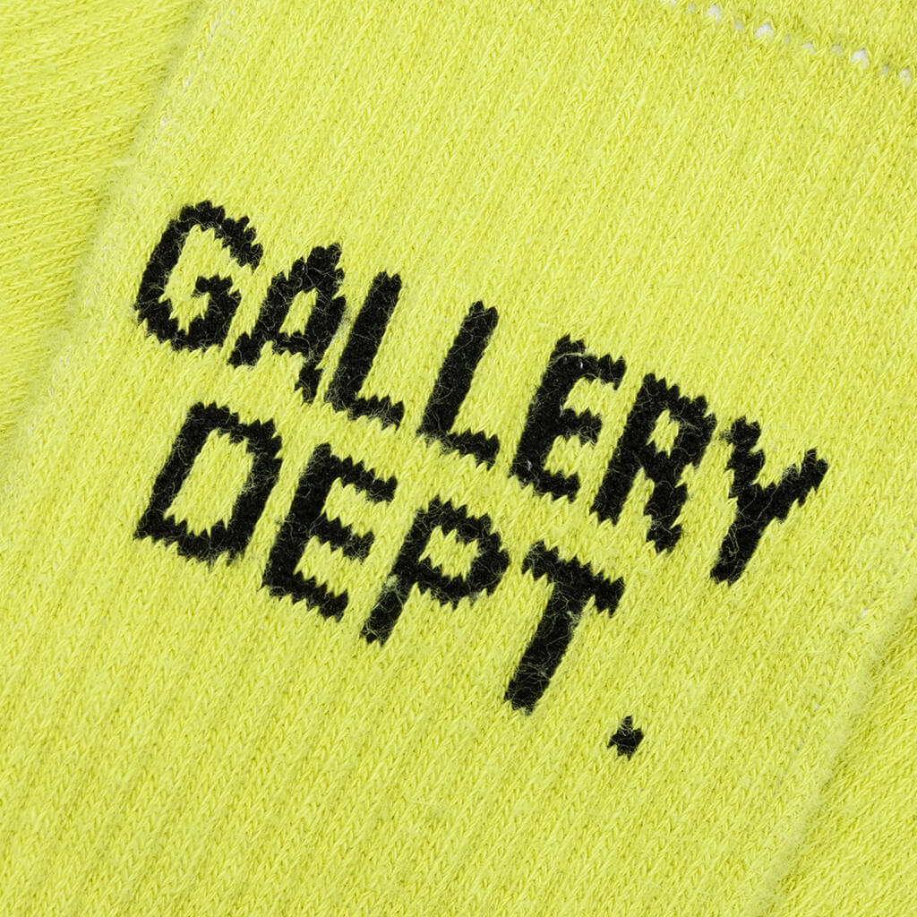 Clean Socks Lime Green
