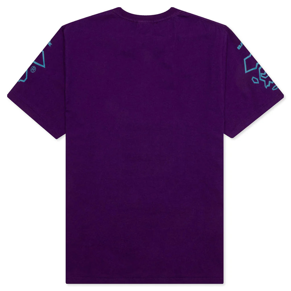 Bape Football Tee Purple