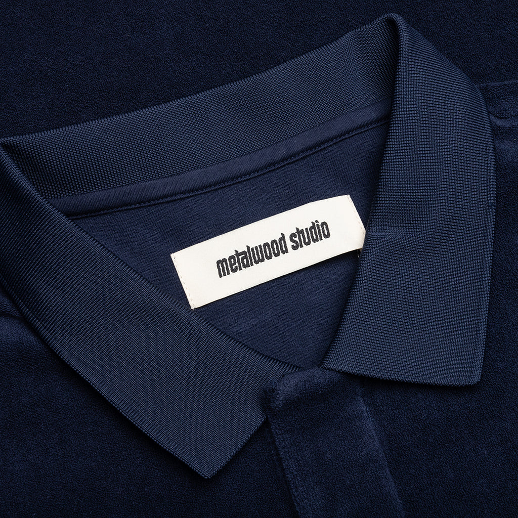 Medieval Terry Polo Navy