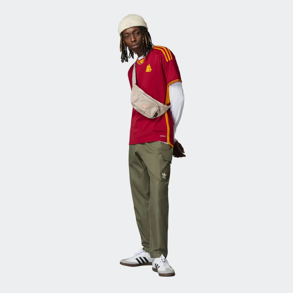 adidas Mens AS Roma Home Jersey 23