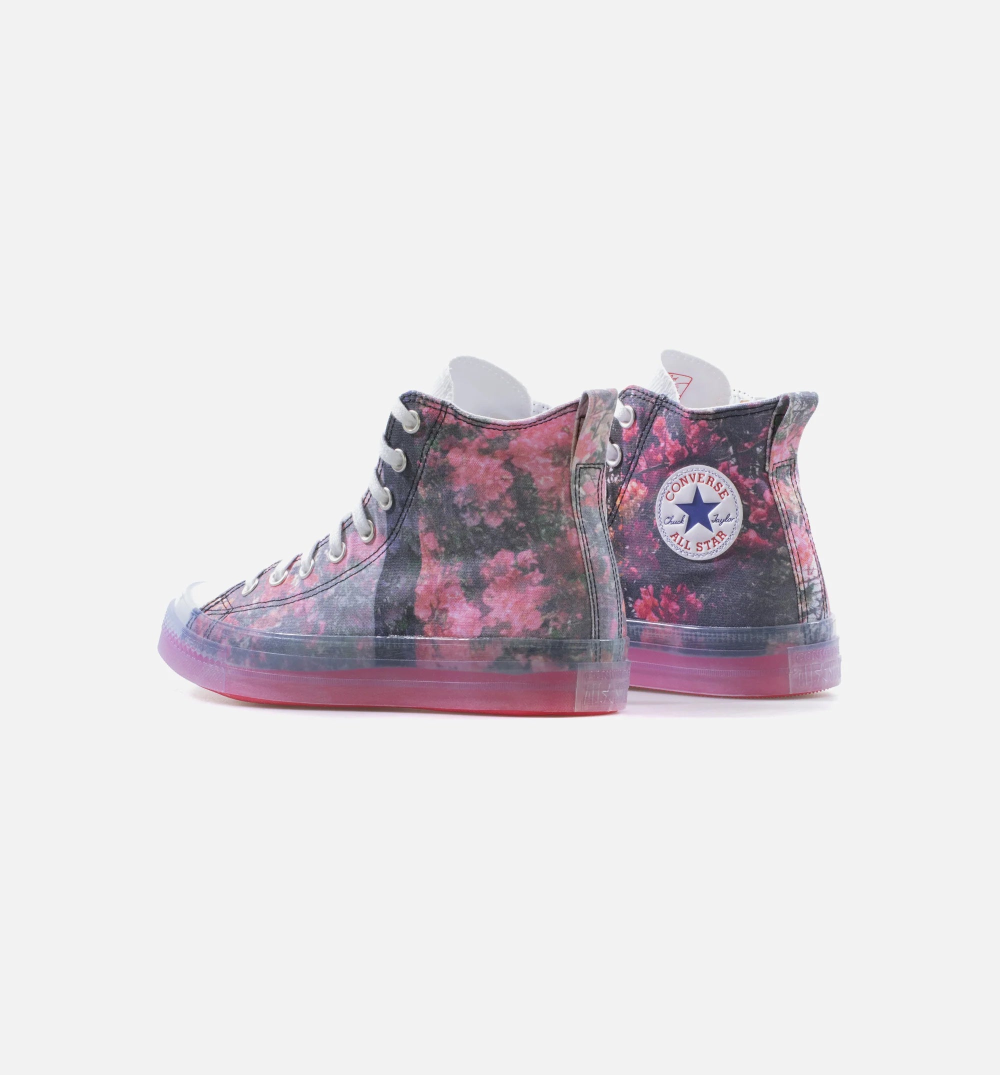 Chuck Taylor All Star Cx Hi Top Shaniqu Mens Lifestyle Shoe Pink White Brown Floral